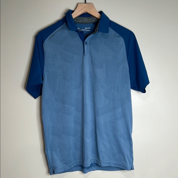 Under Armour Blue Polo Shirt - Picture 1 of 5